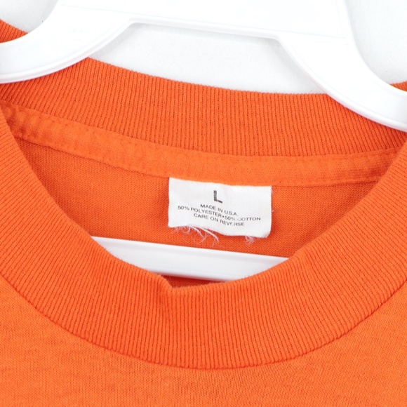 Vintage 90s Reeses Peanut But Cups T Shirt Orange - Picture 6 of 9